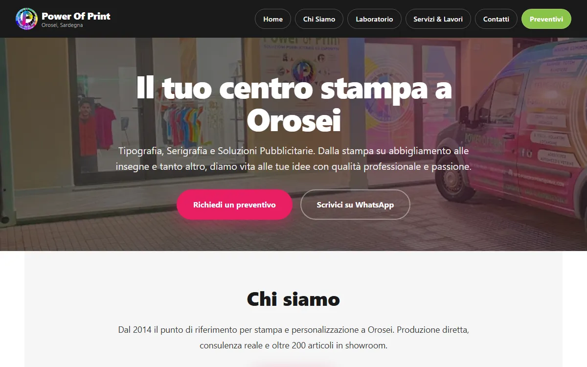 Screenshot: powerofprint.it